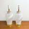Pair Of Post Modern 1980's Murano Glass Lamp Bases