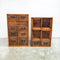 Tall Antique Early 20th Century 2 Piece Tansu Chest of Drawers