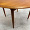 Restored Mid Century TH Brown Blackbean Teak Dining Table