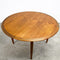 Restored Mid Century TH Brown Blackbean Teak Dining Table