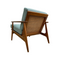 Mid Century Iconic Parker Rattan Back Armchair Restored & Upholstered
