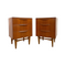 Pair Of Mid Century Teak Bedside Tables