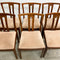 Suite of Six Slat Back Mid Century Dining Chairs By Catt Furniture