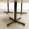 1960's Mid Century Custom Made Capiz Shell & Brass Side Tables