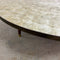 Mid Century 1960s Capiz Shell Top Coffee Table