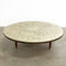 Mid Century 1960s Capiz Shell Top Coffee Table