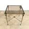Glass & Brass Coffee Or Bedside Tables Priced Individually