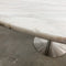 Round Carrara Marble Top Dining Table
