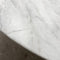 Round Carrara Marble Top Dining Table
