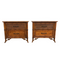 Vintage Faux Bamboo Pair of Bedside Tables