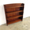Mid Century Solid Oak Stepped Shelves
