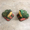 Pair Of Mid Century Garden Frogs