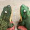 Pair Of Mid Century Garden Frogs