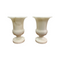 Pair Of Vintage Marble Footed Urns