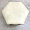 Vintage Danish Bobbin Stool With Leather Upholstery