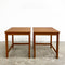 Pair of Mid Century Parker Teak Side Tables