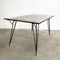 Restored Mid Century Australian Metal Rod Maple Dining Table
