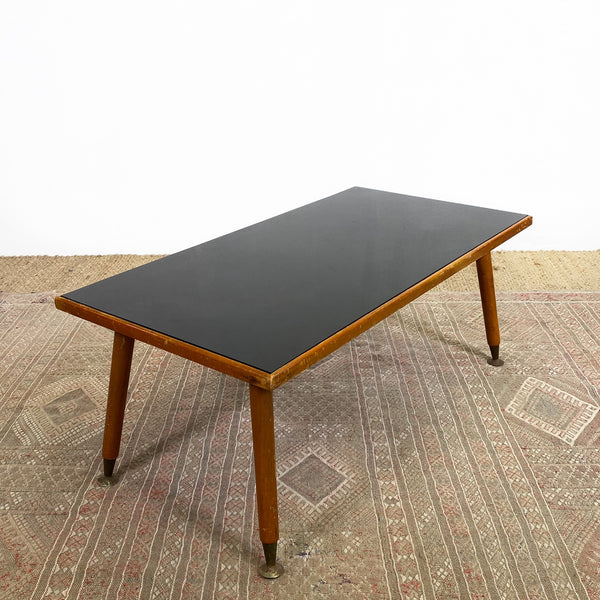 Mid Century 1950s Vitrolite Coffee Table