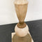 Vintage Marble And Brass Table Lamp
