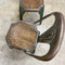 SET OF SIX BELGIAN INDUSTRIAL METAL DINING CHAIRS BY FIBROCIT