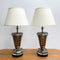 Lucien Gerfaux French Art Deco Pair of Table Lamps