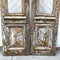 Pair Of Egyptian Baltic Pine French Doors With Original Ironwork