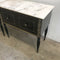 Vintage 1970's Italian Marble Top Bedside Tables