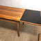 Restored Mid Century 1960s Paul Kafka Walnut Extension Dining Table
