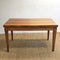 Restored Mid Century 1960s Paul Kafka Walnut Extension Dining Table