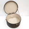 Leather and Canvas Hat Box