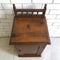 Vintage Cedar Bedside Table Cupboard
