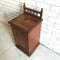 Vintage Cedar Bedside Table Cupboard