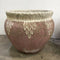 Mid Century 1950’s Pink Painted Planter Pots