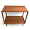 Mid Century 2 Tiered Bar Cart Drinks Trolley