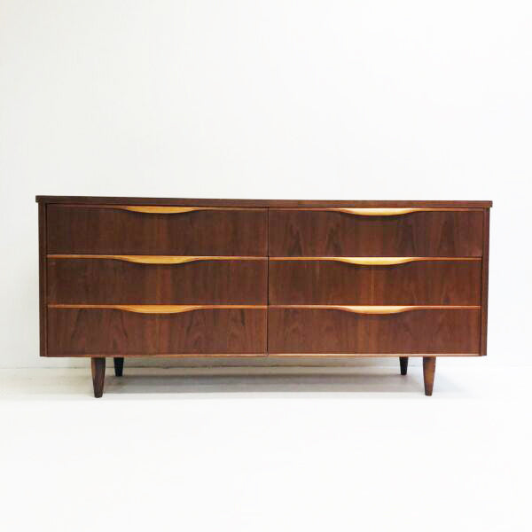 Mid Century Berryman 6 Drawer Sideboard