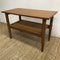 Mid Century Coffee Table with Magazine Rack