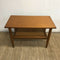 Mid Century Coffee Table with Magazine Rack
