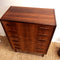 Mid Century Danish Brazilian Rosewood Tallboy Chest of Drawers