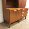 Mid Century English Teak Modular Cabinet w/Shelves