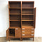 Mid Century English Teak Modular Cabinet w/Shelves