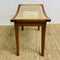 Mid Century Fully Restored Rattan Stool