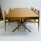 Mid Century John Duffecy Extension Dining Table & 8 Chairs Setting