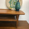 Mid Century Lip Edge 2 Tier Sofa/Coffee Table