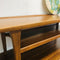 Mid Century Lip Edge 2 Tier Sofa/Coffee Table