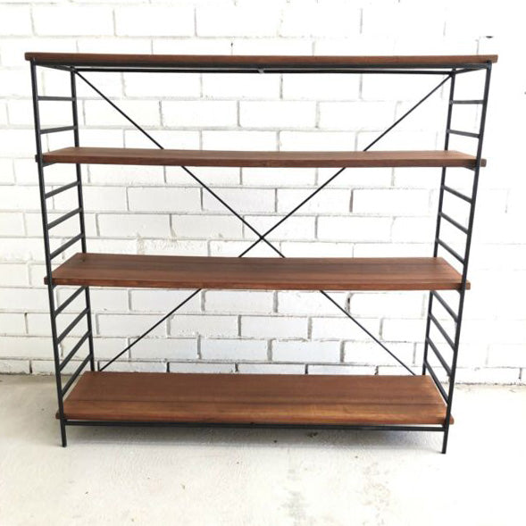 Mid Century Modern Adjustable Book Shelves Shelving unit