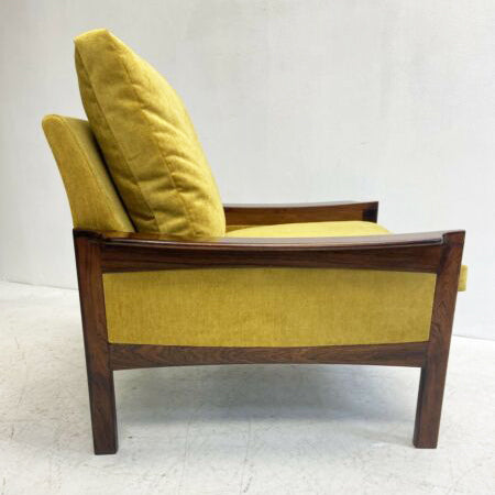 Mid Century Modern Danish Armchair by Arne Iversen
