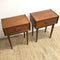 Mid Century Modern Parker Bedside Tables / Drawers
