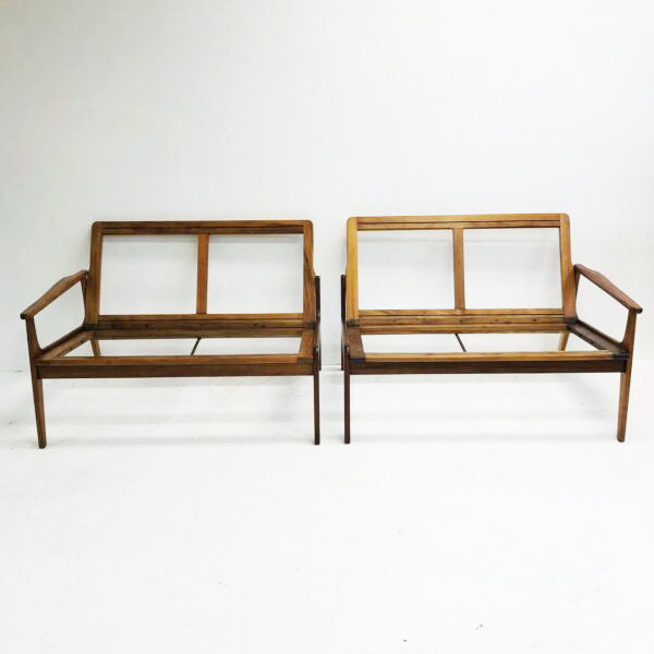 Mid Century Modern Restored Modular Four Seater Couch