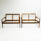 Mid Century Modern Restored Modular Four Seater Couch
