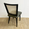Mid Century Modern Rattan Back Chairs